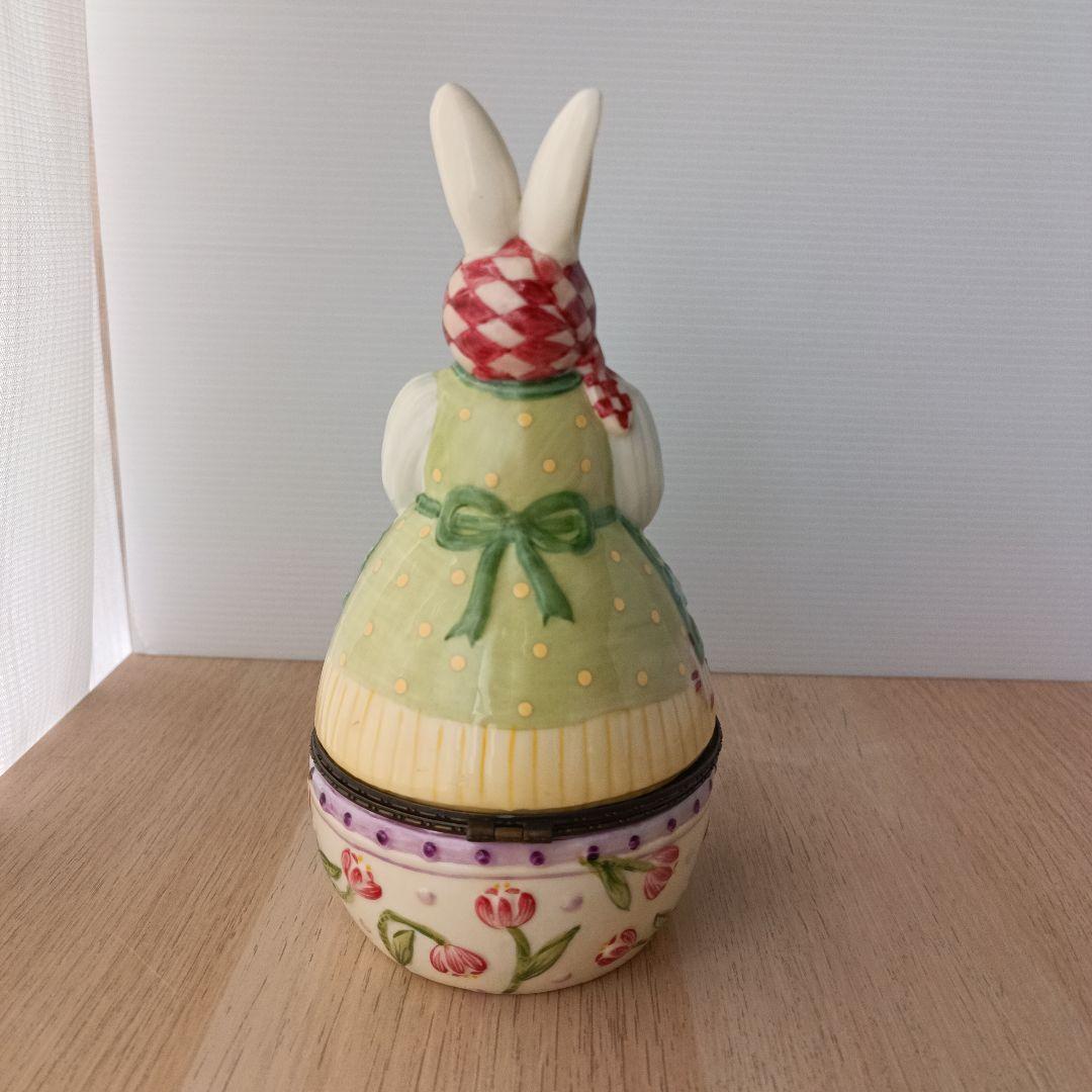 ビレロイ&ボッホ Villerndy&boch 高さ約20cm ウサギ陶器製置物 - メルカリ