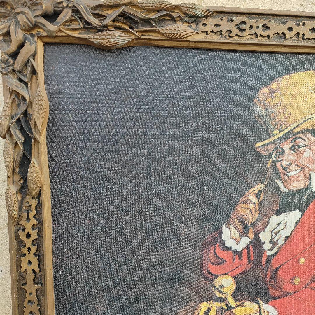 ジョニーウォーカー 特大 油絵風看板 額縁 - メルカリ