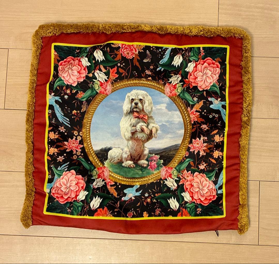 H.P.France ムシュキン　クッションカバー　50×50