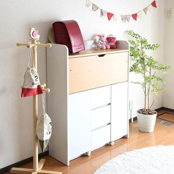 開店記念セール！！ 省スペースライティングデスク【ホワイト×ダークブラウン】