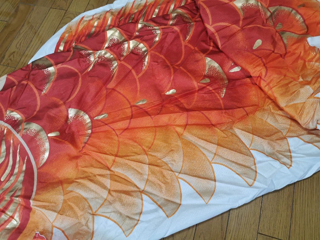 東洋紡　鯉のぼり4色 錦鯉センチュリー 黒 赤 青 紫