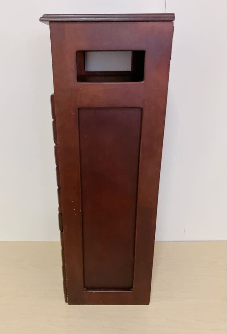 木製　10段　引き出し　電話台　FAX台　チェスト　サイドチェスト　棚、ラック