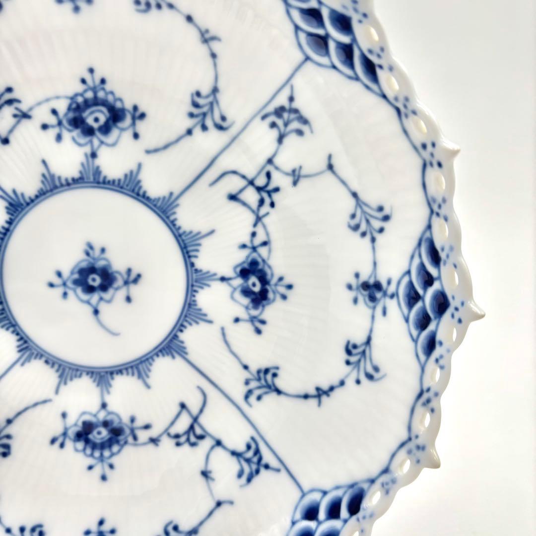   ブルーフルーテッド フルレース プレート 21