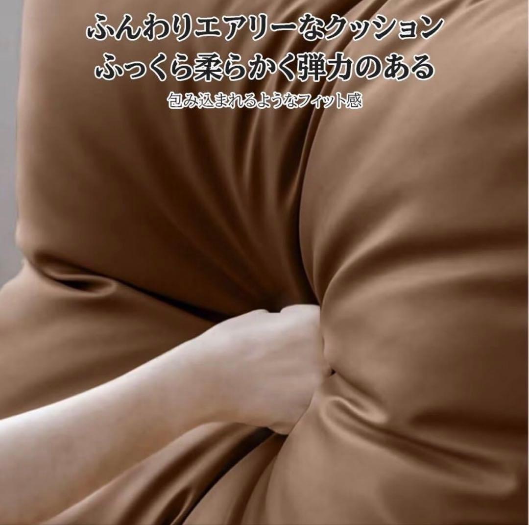 1人掛けソファ PUレザー コンパクト 防水 防汚 クッション付き グレー