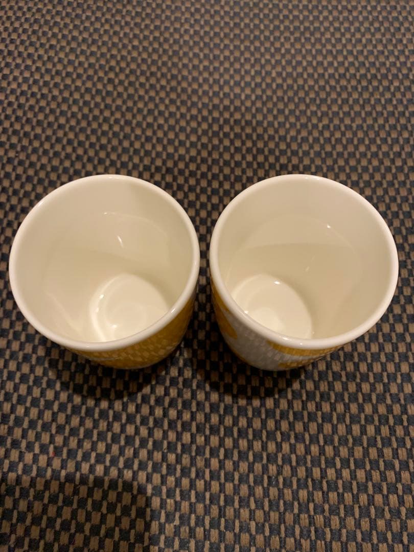 未使用品　マリメッコ　日本限定　イエロー　ボウル　湯呑みセット