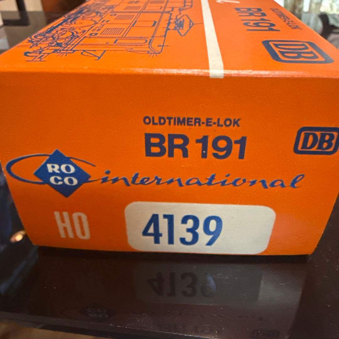 ROCO HOゲージ DB BR191 電気機関車 4139 元箱・説明書付き