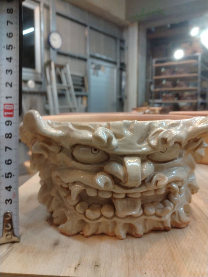 鉢　陶器　Japan　history　Art　伝統　植物　アガベ　パキプス　盆栽