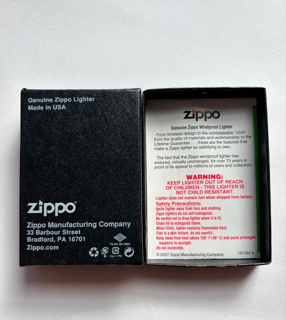 SUPREMEシュプリーム ZIPPOジッポライターWhite2012AW