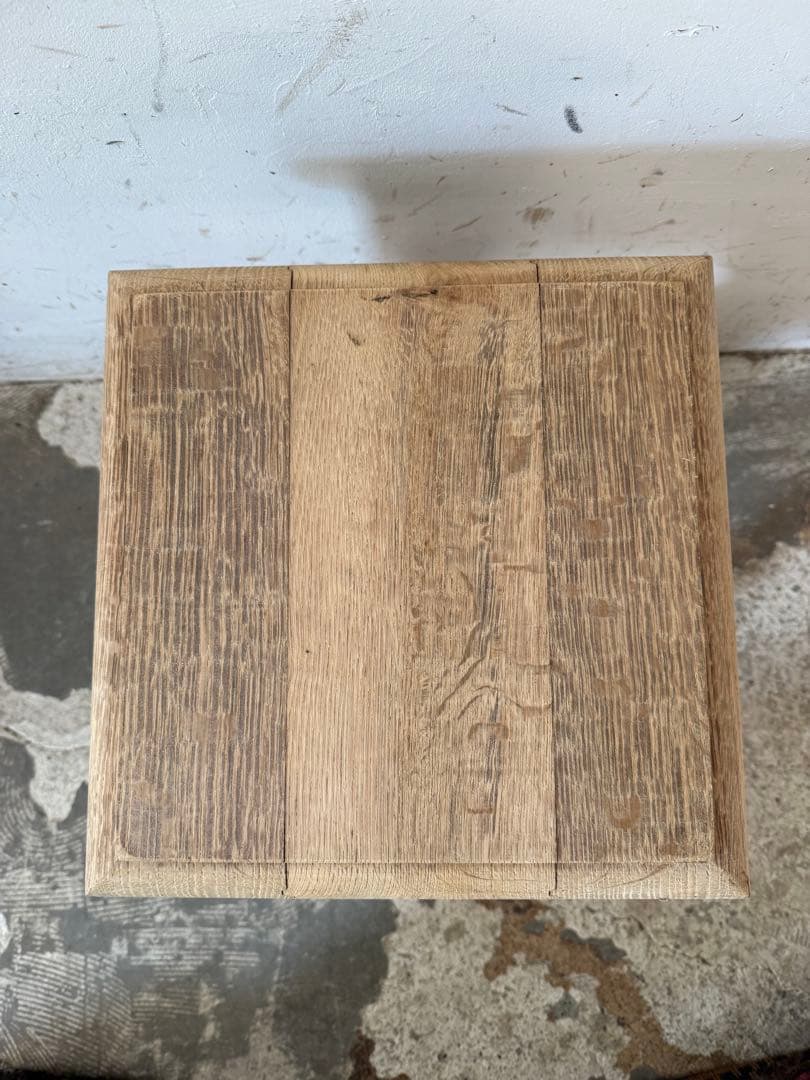 ビンテージ サイドテーブル ベッドサイドテーブル　小　剥離