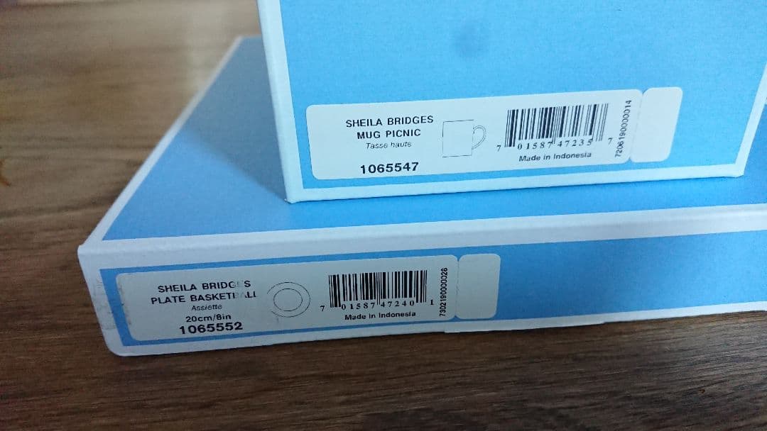 ウェッジウッド シーラ・ブリッジス プレート 20cm&マグカップ 皿 食器