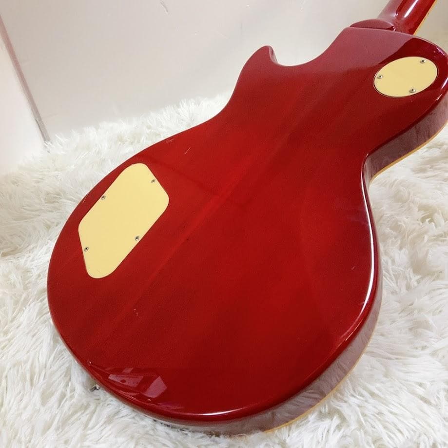 ギャラン GALAN レスポール 虎目 LEAD ROCK レッド - メルカリ