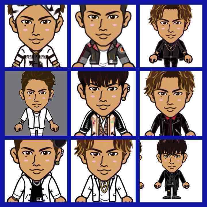 三代目 JSB キャラ画オーダークッション 人形 受付中！