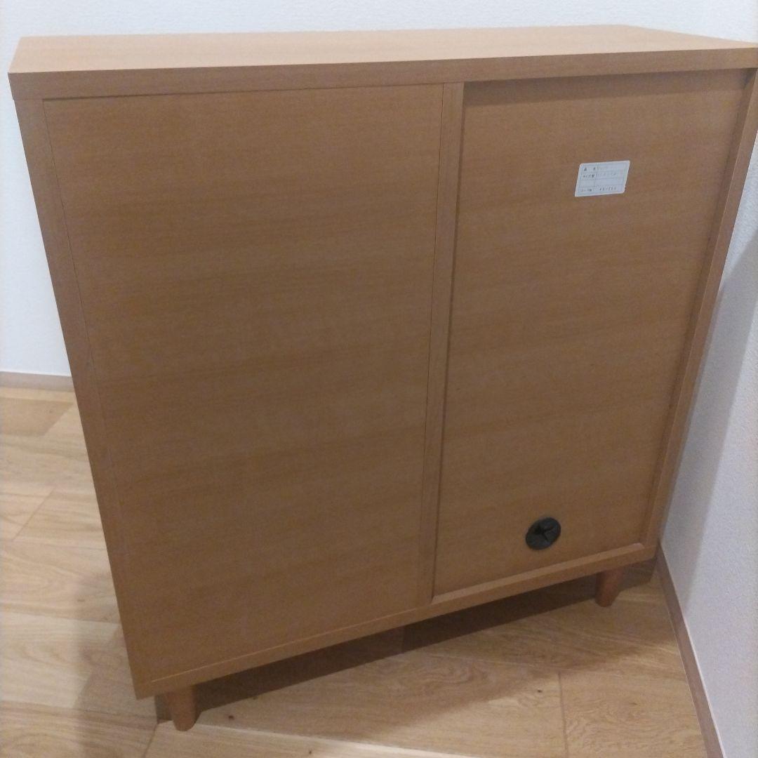 【大川家具】【日本製】天然木　リビングボード　キャビネット