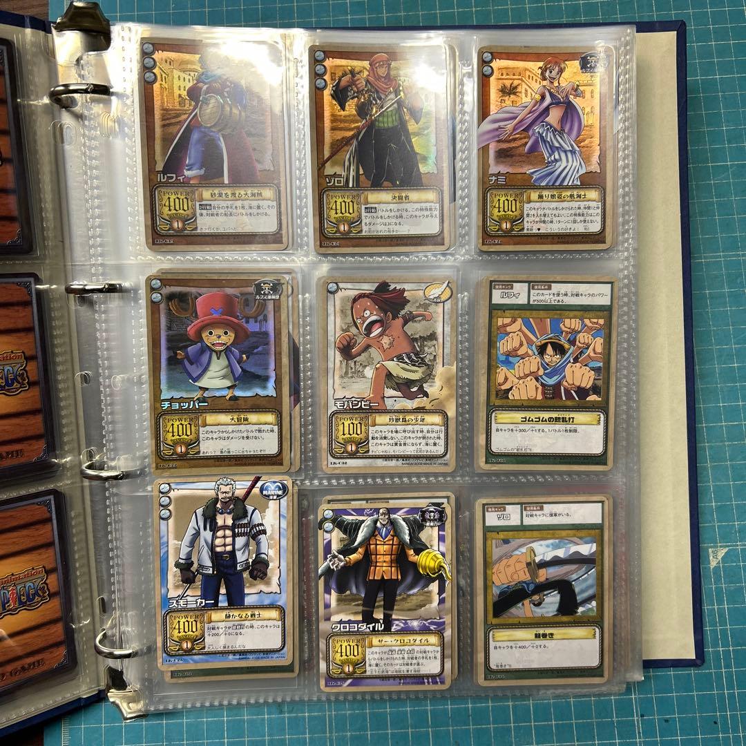 カードダスマスターズ バインダーつき ワンピースカードゲーム 当時物
