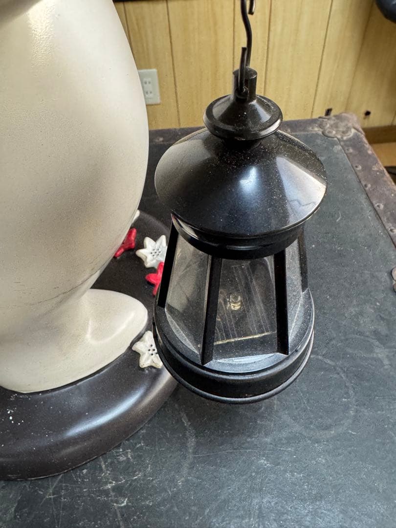 ☆ムーミン 置物 ランタン付き 約50cm