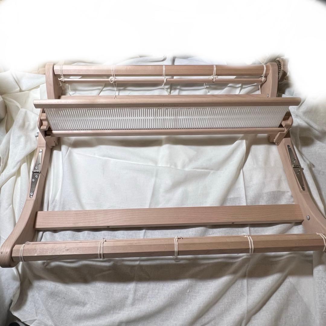 ラ・メール ルーム 木製織り機 La Mer Loom 60センチ　折りたたみ式 楽天市場】ラ・メール ルーム60cm【ポータブル 手織り機 卓上織り機