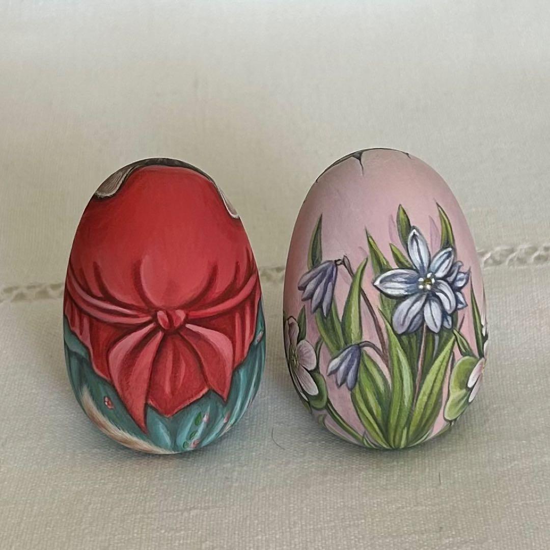 ロシア雑貨☆イースターエッグ　オーナメント 『アヒルの雛』マトリョーシカ