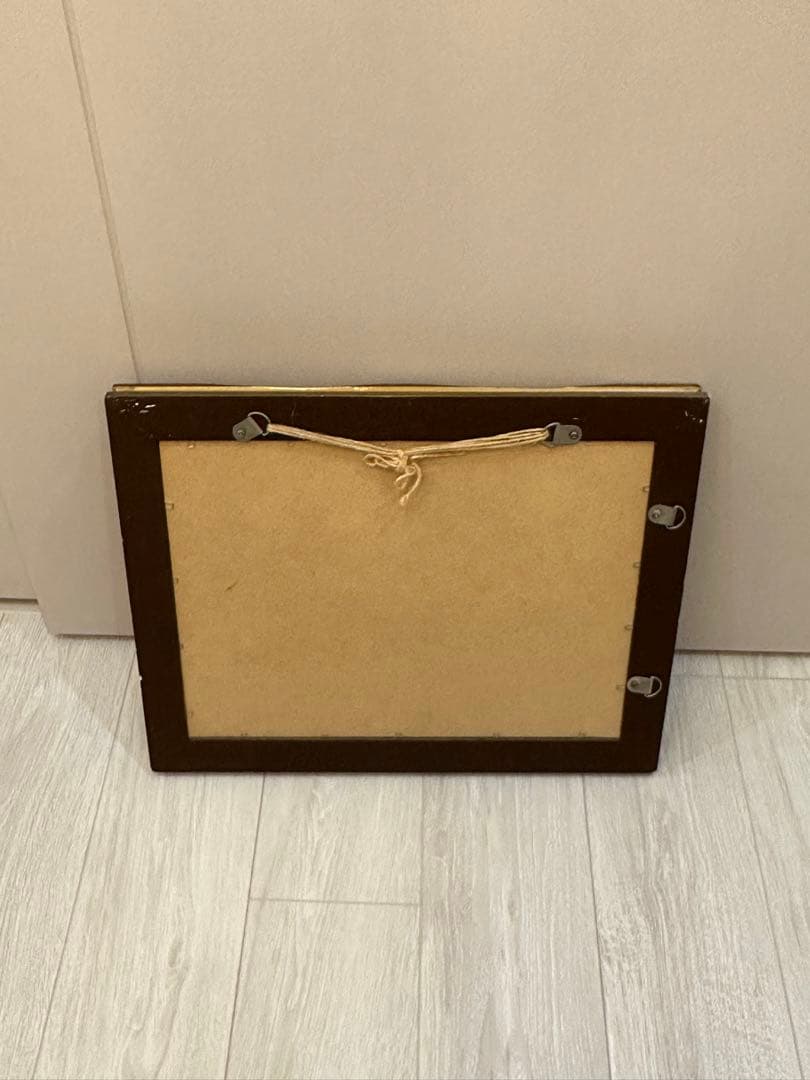 アンティーク風　エレガント額縁ミラー