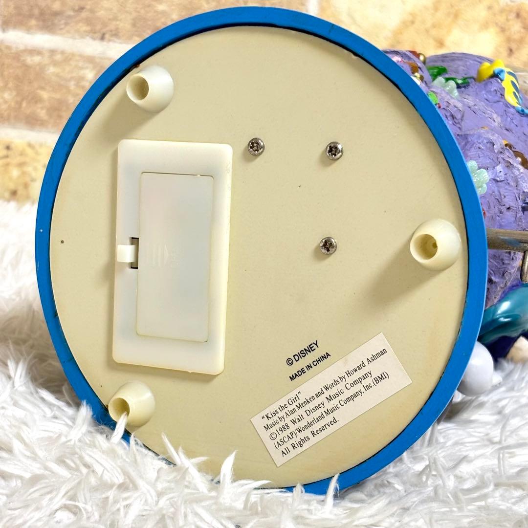 【美品】 超希少 ディズニー リトルマーメイド スノーグローブ オルゴール