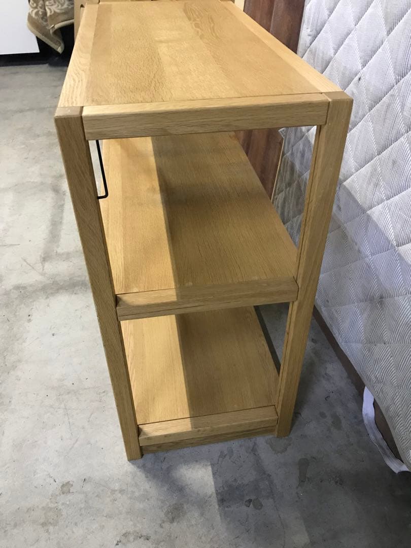 廃盤希少 無印良品 オーク材ユニットシェルフ 小