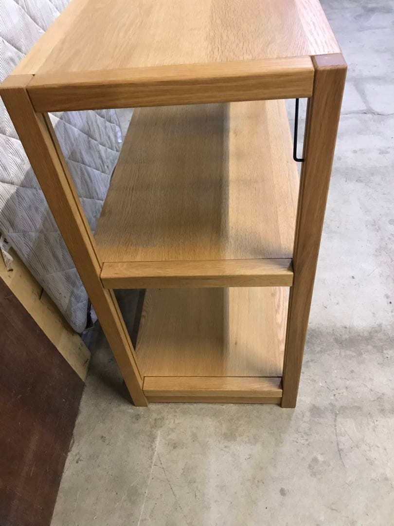 廃盤希少 無印良品 オーク材ユニットシェルフ 小