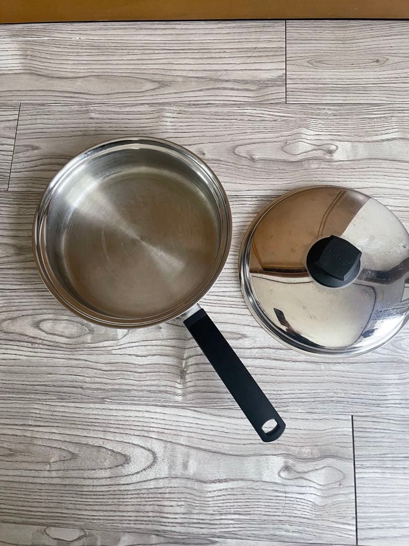 ビタクラフト　cataract ステンレス製フライパン ガラス蓋付き