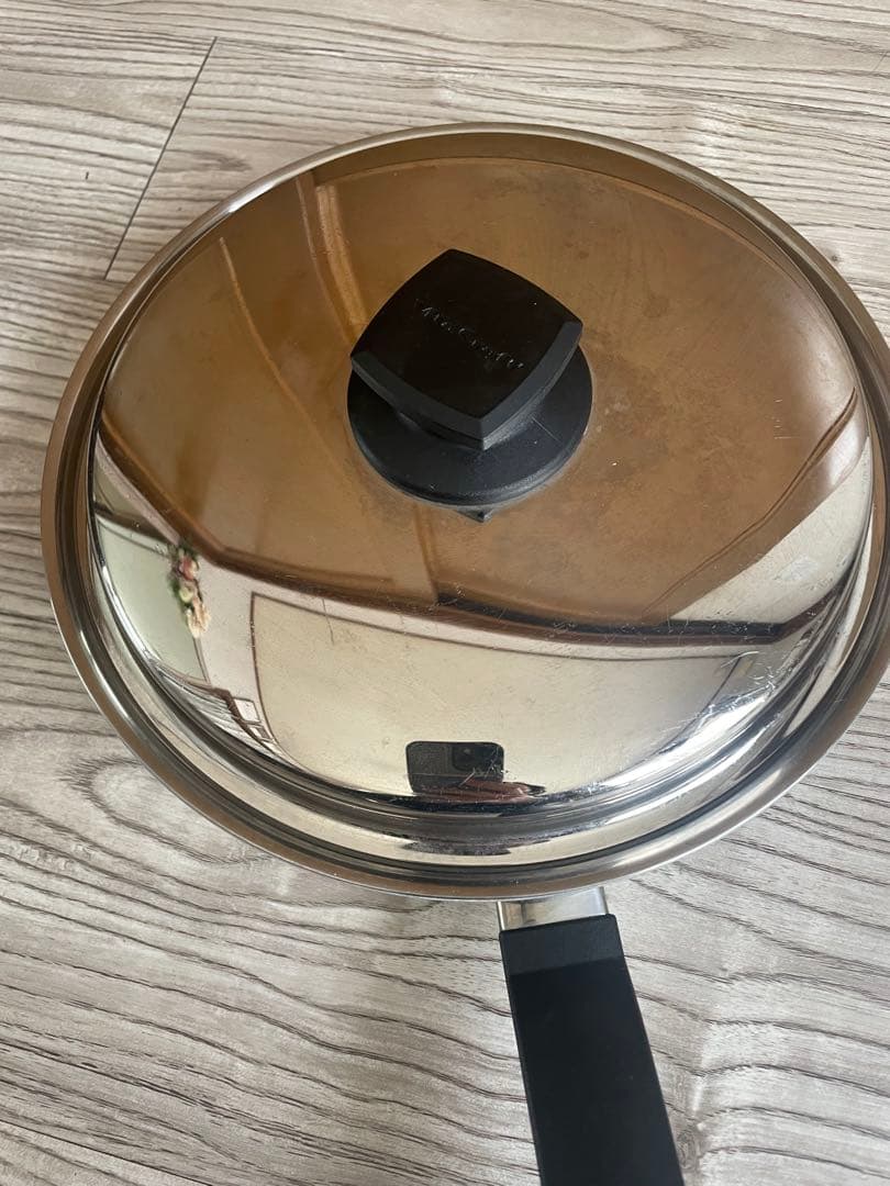 ビタクラフト　cataract ステンレス製フライパン ガラス蓋付き