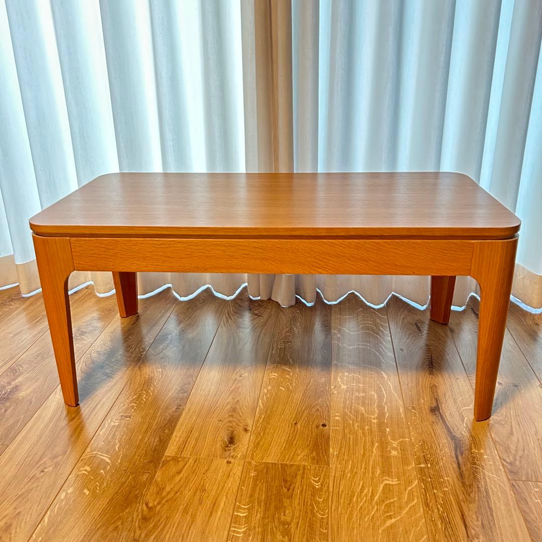 IDC OTSUKA オーク材 センターテーブル コーヒーテーブル ローテーブル