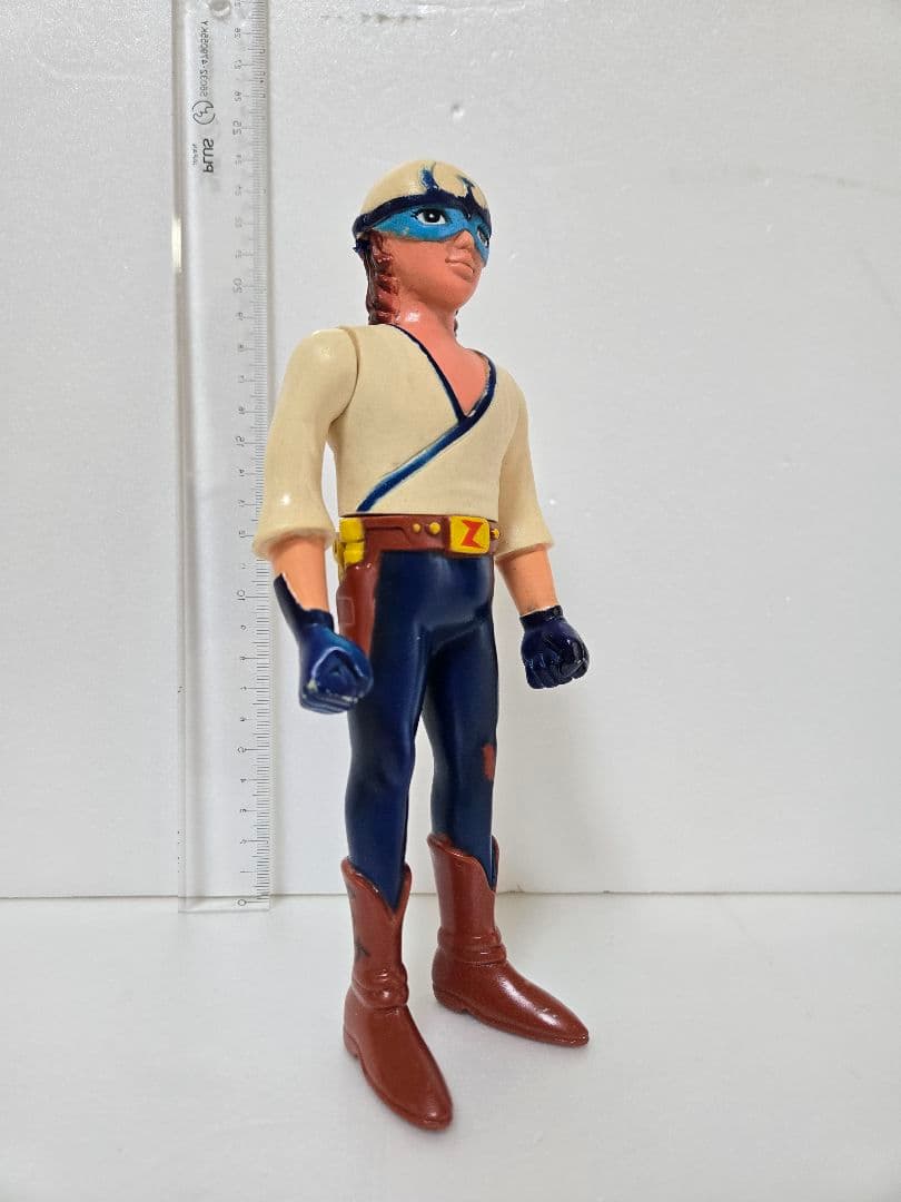 ゼンダマン1号　ソフビ　1979年　タツノコプロ　タイムボカン　レトロ