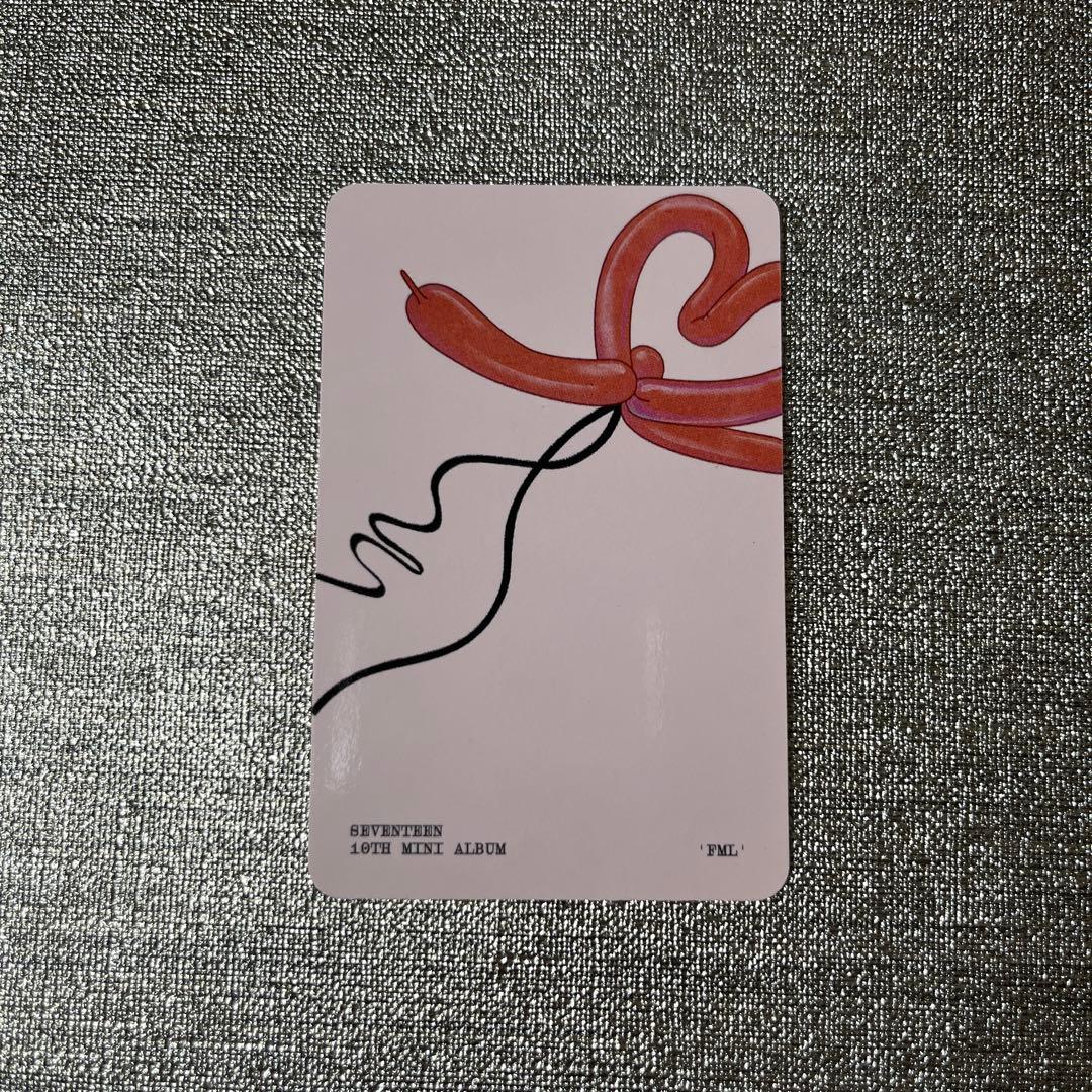 SEVENTEEN FML carat版 ムンジュンフィ ジュン トレカ - メルカリ