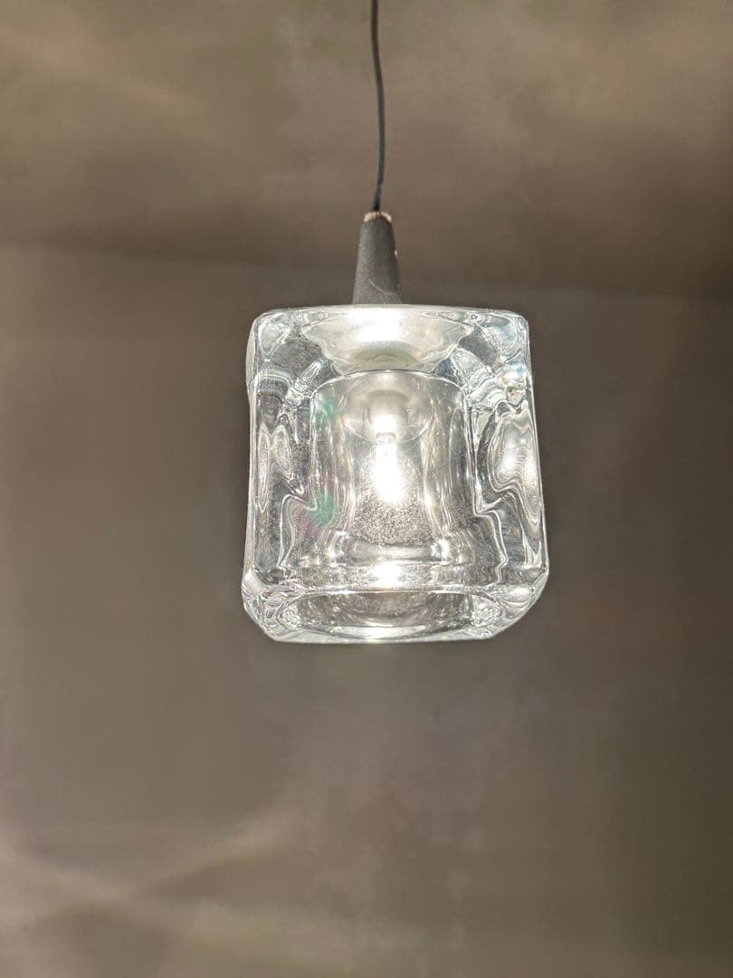 キシマ　ガラスキューブ　ペンダントライト　4灯　ダイニング　照明