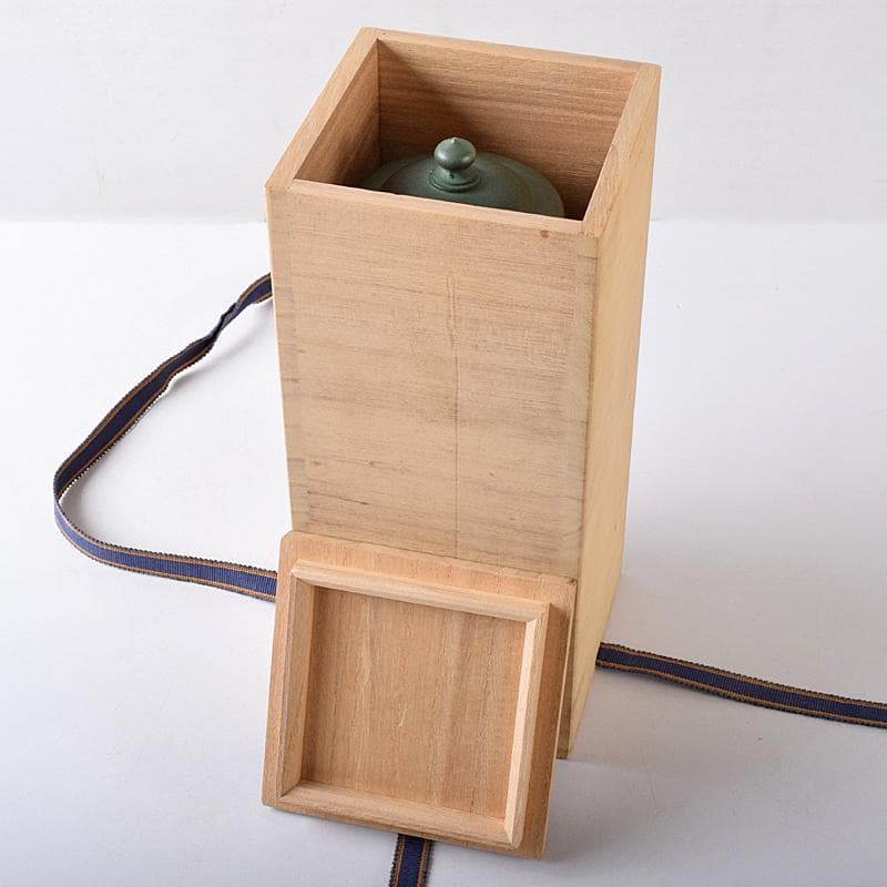 高岡銅器 鋳物師 大野芳光作 唐銅 経筒花入 共箱 M R8710 - メルカリ