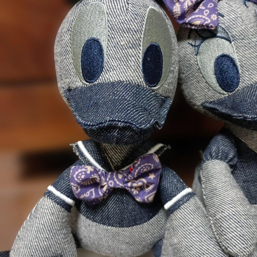 ドナルド デイジー デニム ぬいぐるみ EDWIN コラボ ディズニー - メルカリ