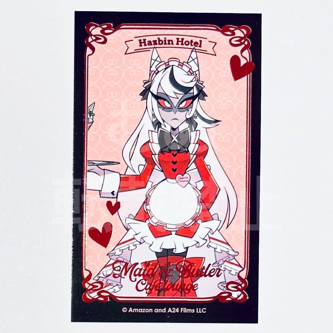 ハズビン・ホテル アニメイトカフェ 箔押しカード カミラ・カーマイン