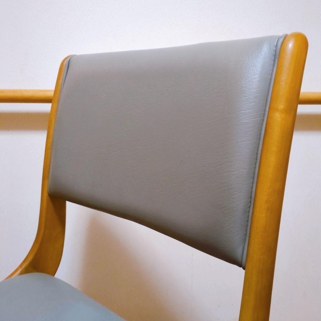 Karimoku カリモク ヴィンテージ 昇降式 デスクチェア キャスター付