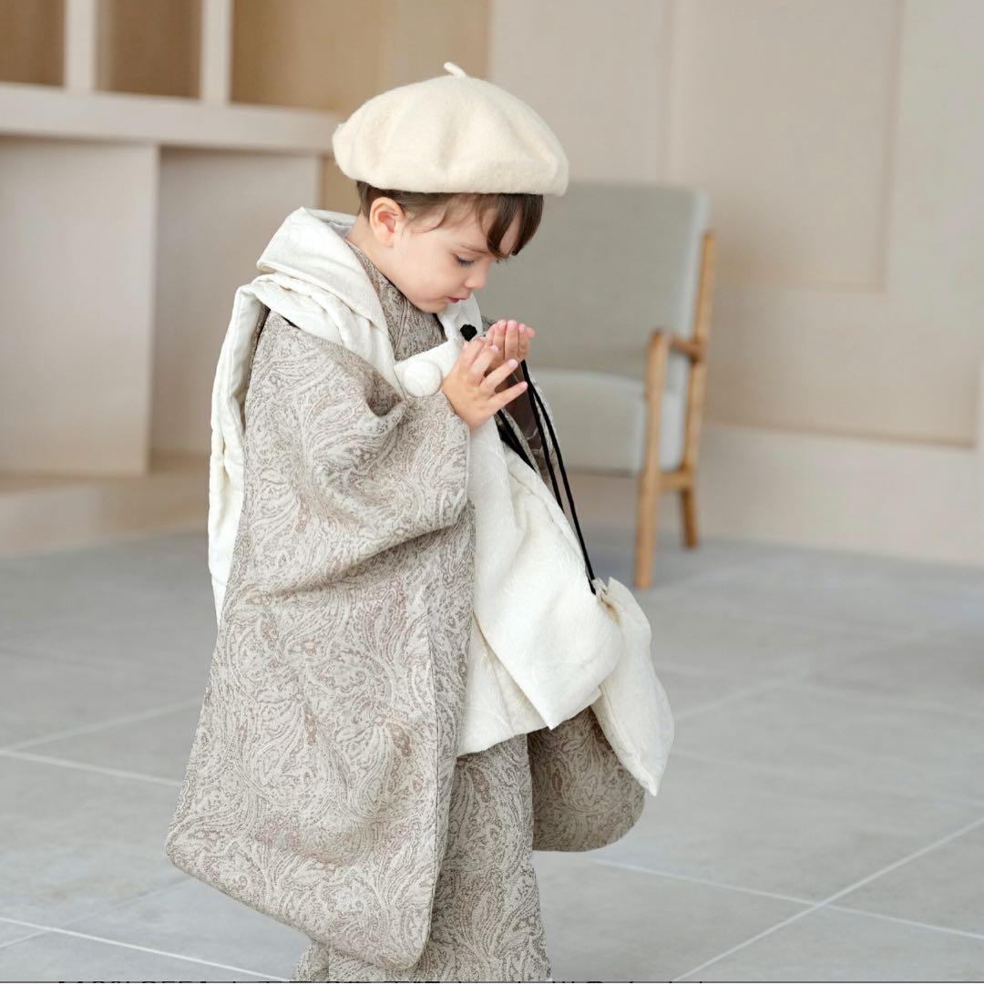 【N】utataneひよこ商店　七五三 3歳 着物 フルセット 男の子