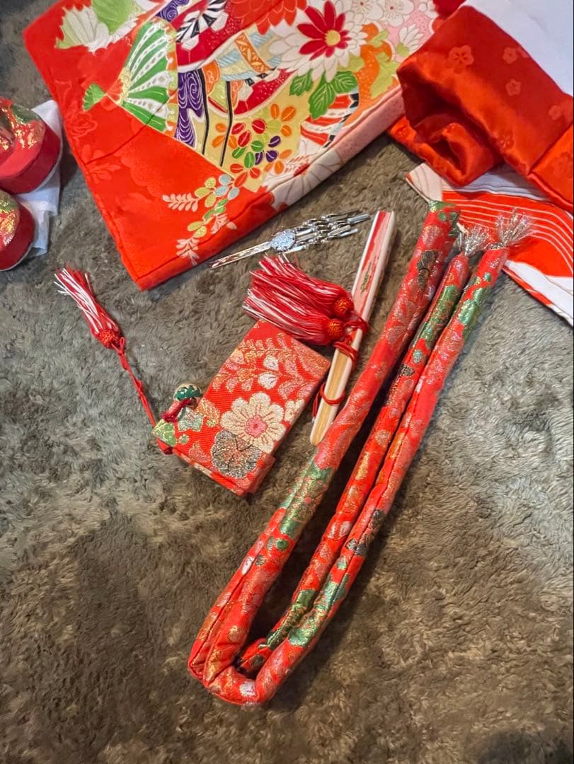 七五三　3歳用　肩上げ腰上げ済み　状態良好