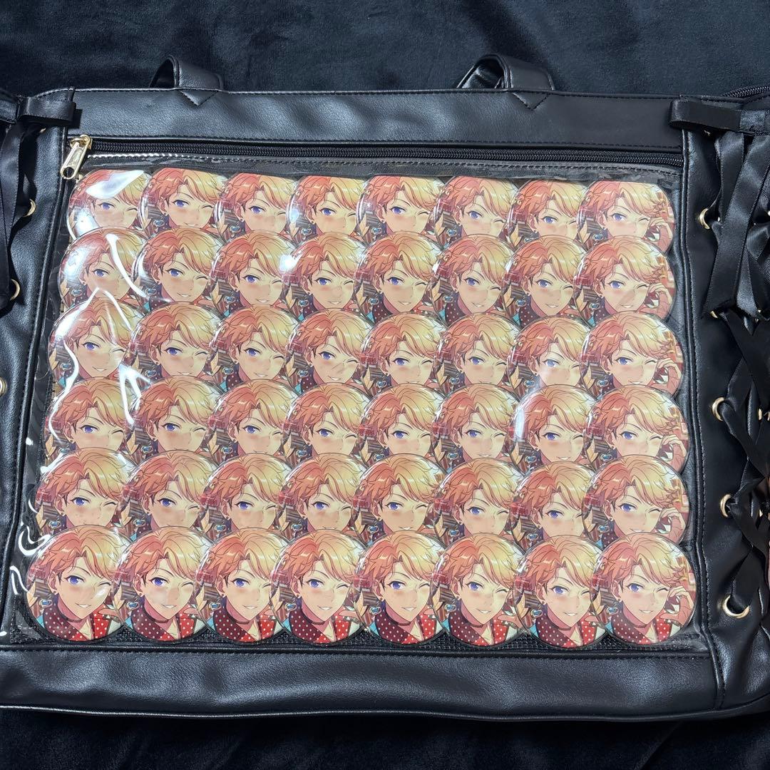 あんスタ 鳴上嵐 痛バ 缶バッジ - メルカリ