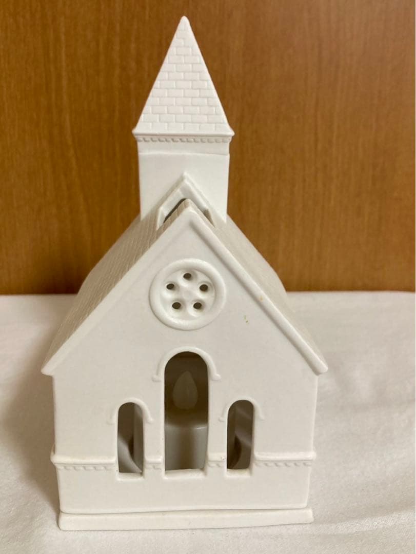 ウェッジウッド WEDGWOOD ホリデイキャンドルホルダー チャーチ 数量