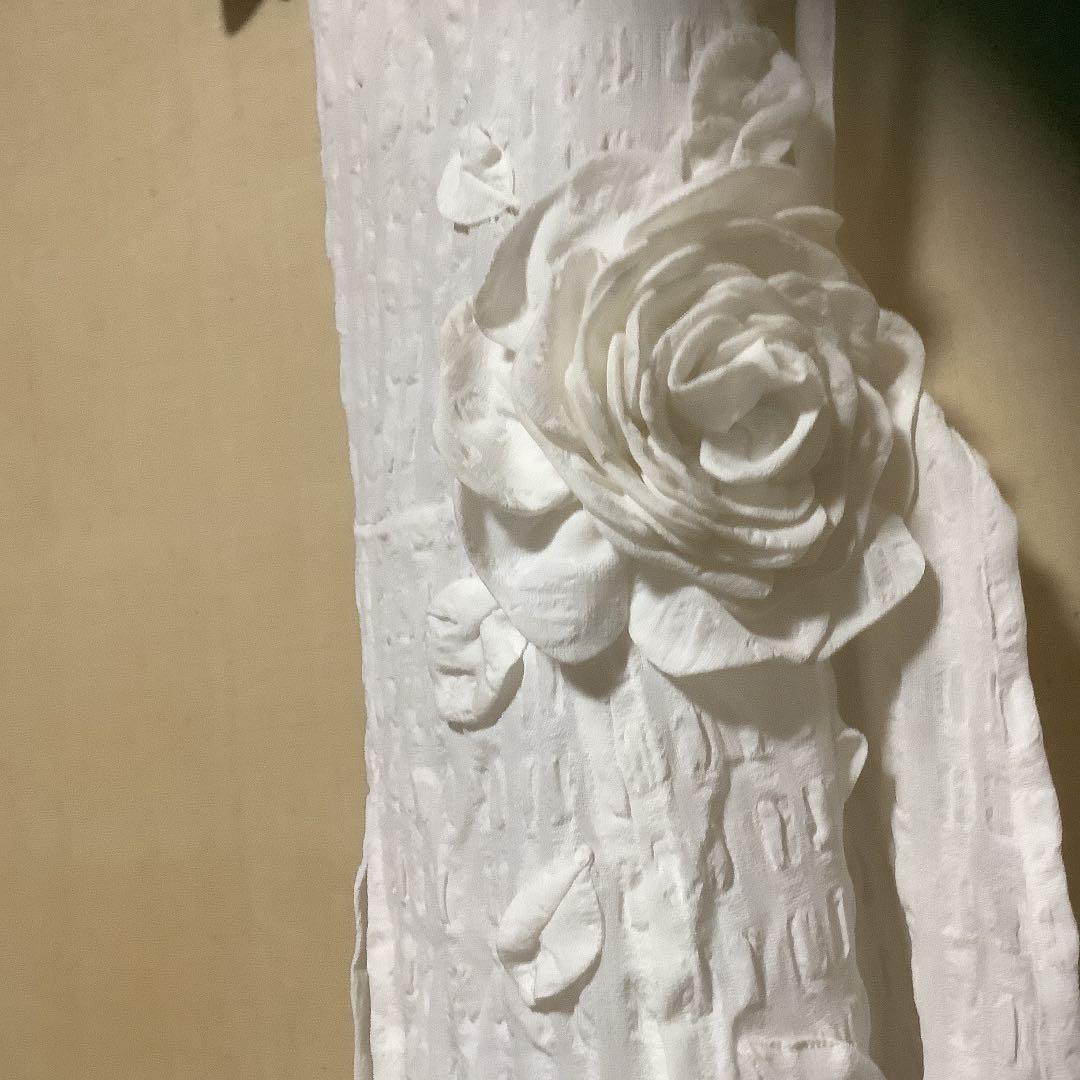 未使用　さえら　ポテチーノ　エプロン　バラモチーフ　ヒスクローネ　アキアカネ