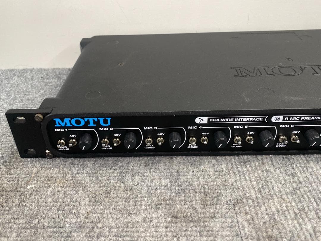 MOTU 8PRE プリアンプ オーディオインターフェース