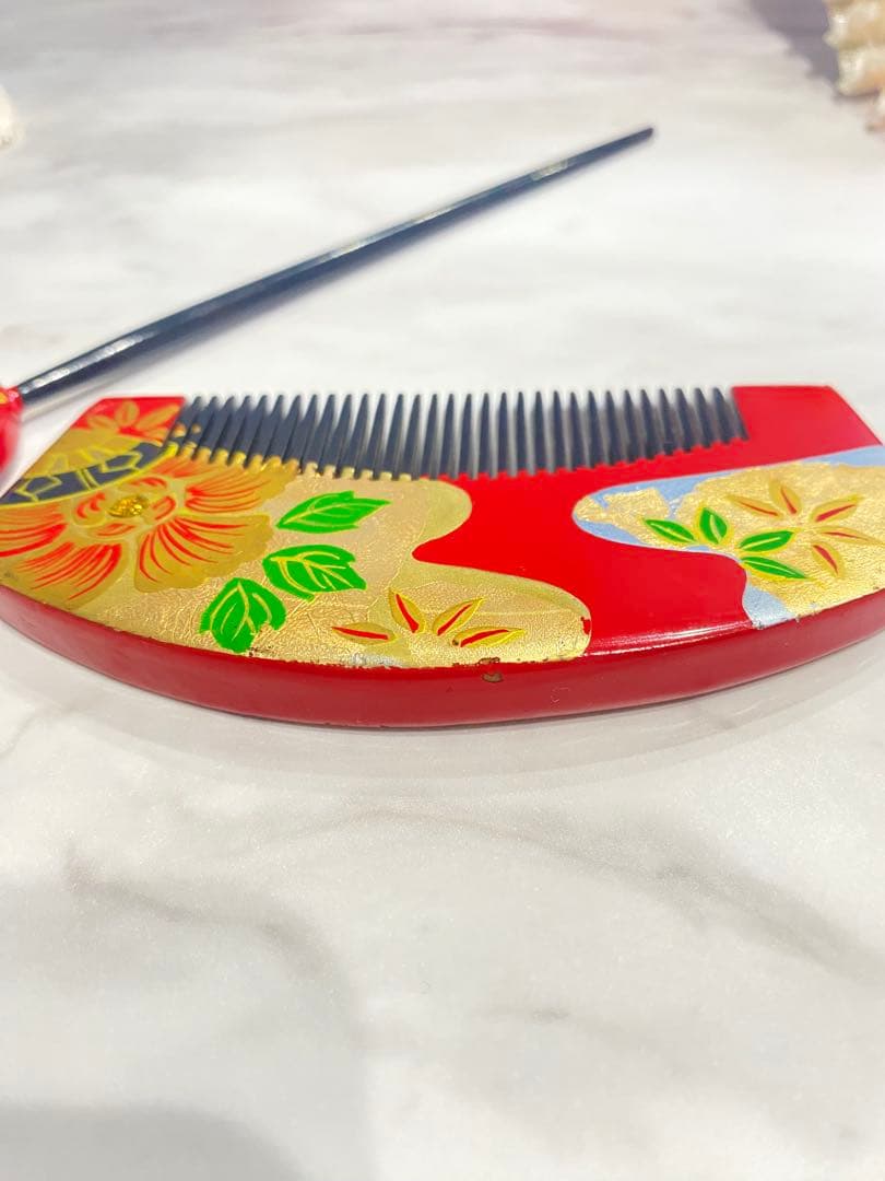 美品【京都おはりばこ】七五三用ヘアアクセサリーセット