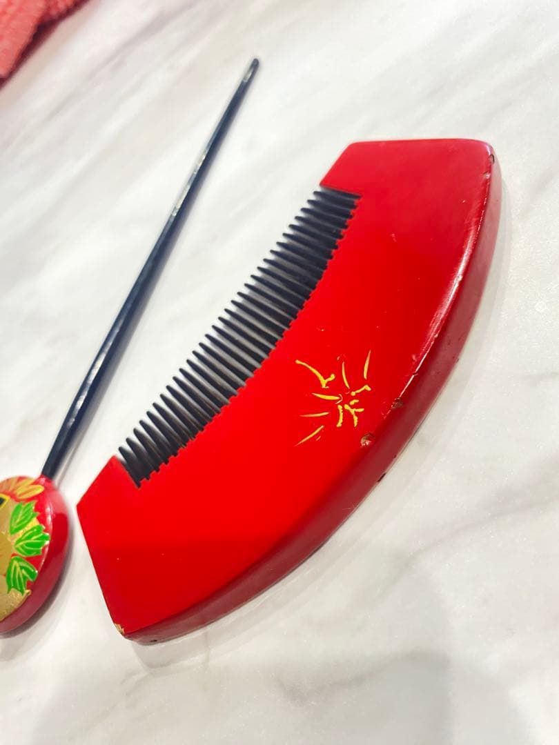 美品【京都おはりばこ】七五三用ヘアアクセサリーセット