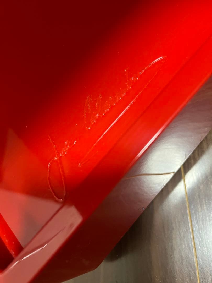 ビーライン　ボビーワゴン　3段5トレイ　レッド