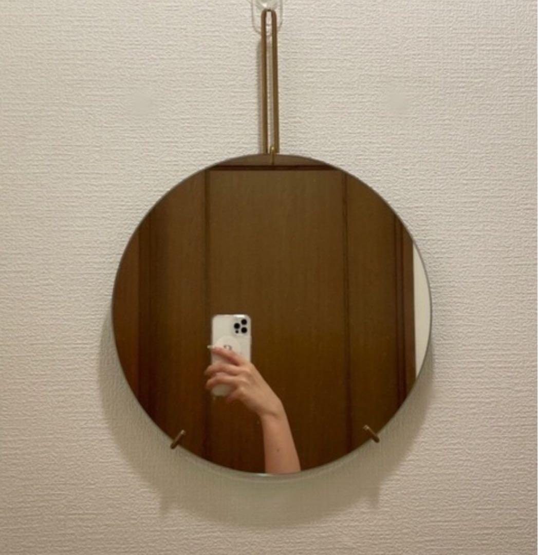 MOEBE WALL MIRROR ムーべ　ウォールミラー　φ30cm