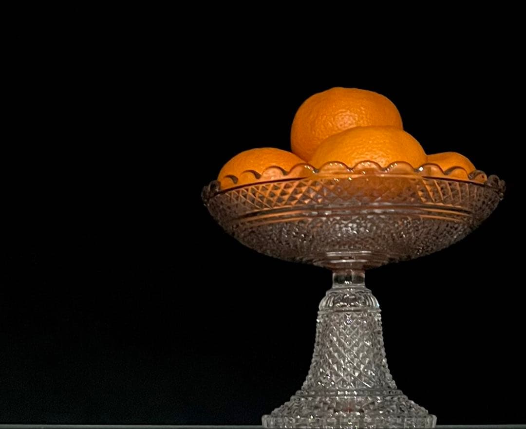 Baccarat バカラ/ 極美品 刻印有 ディアマンビゾー　コンポート