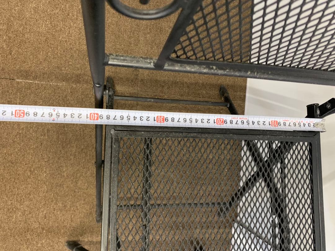 アンティーク　鉄製 オシャレ 折り畳み式 ガーデンチェア アイアン椅子 チェア