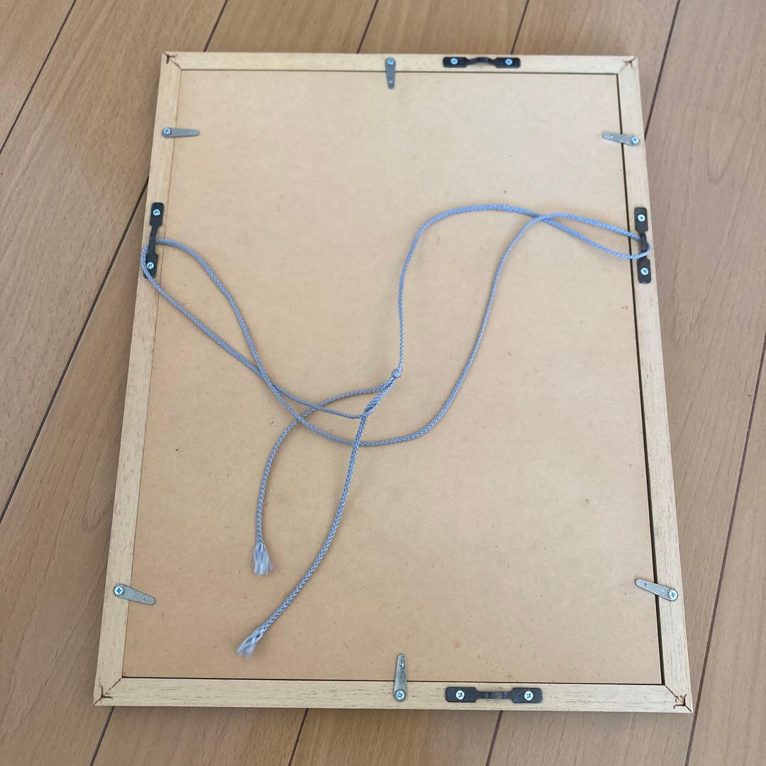 橋本不二子 絵画 水彩画 サイン入り 額縁入り - メルカリ