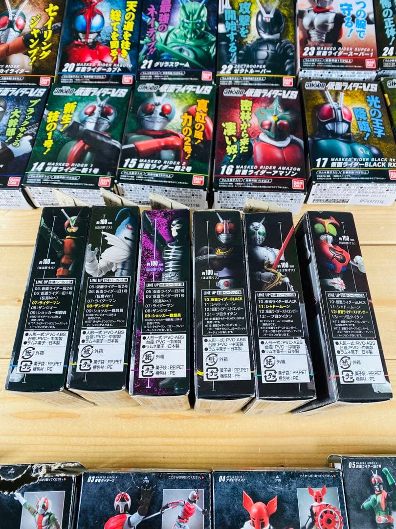 仮面ライダー　フィギュア　昭和レトロ　食玩　特撮　怪人　可動　アクション　まとめ