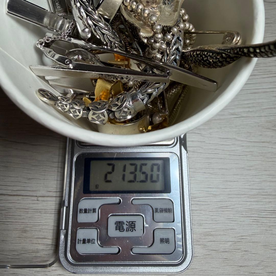 SILVER刻印あり28点 銀シルバーまとめ売り 213.5g